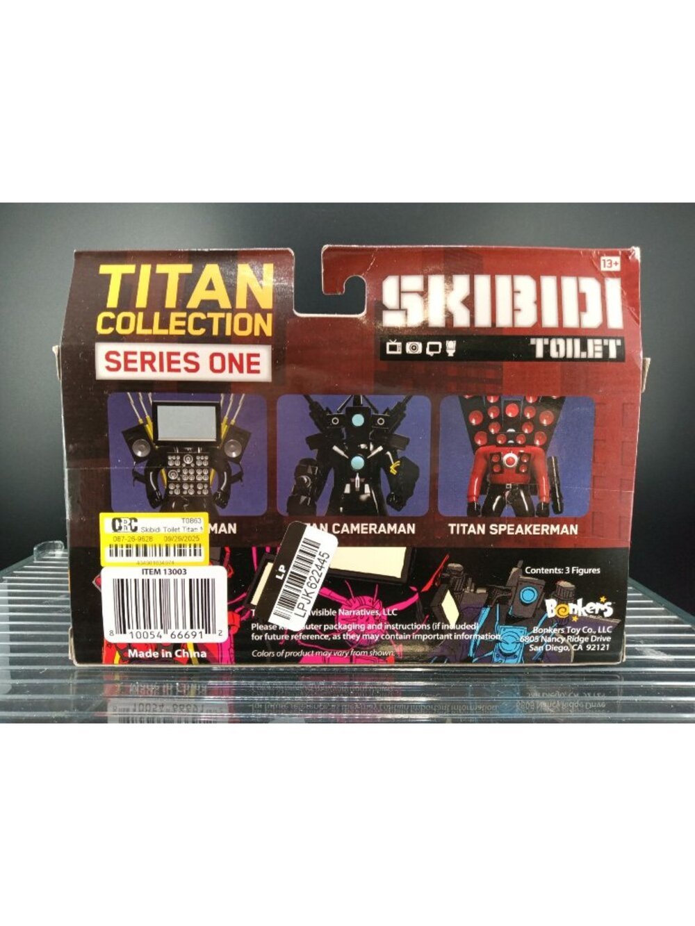 Skibidi Toilet Titan Collection Series One Action Figures